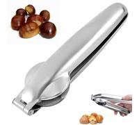 pelamatic - Cortador de Castañas Manual | Acero Inoxidable Resistente | Sistema de Corte Cruzado | Ergonómico y Compacto | Ideal para Castañas y Nueces