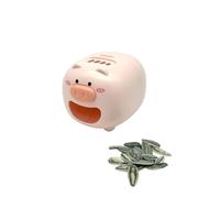 Pelamatic - Pelador de Pipas de Girasol Eléctrico con Diseño de Cerdito - Fácil de Usar, Seguro y Divertido para Toda la Familia, Ideal para Snacks