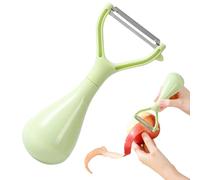 Pelapatate in Acciaio Inossidabile - Sbucciatore da Cucina con Manico Antiscivolo | Pelaverdure Professionale per Patate, Frutta e Verdure | Utensile Durevole