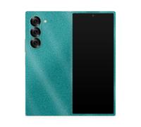 Pelcula brillante para el telfono brillo compatible con Samsung Galaxy Z Fold 6 - verde azulado slido - Cubierta de calcomana protectora de vinil