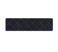 Peldaños antideslizantes reutilizables para peldaños de madera para interiores, lavables a máquina, seguros para perros, ancianos y niños, no necesita pegamento (ZS negro)