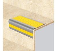 Peldaños de Escalera 3, 5, 7 y 10 Metros, Antideslizantes, con Borde Protector, Impermeables, for escaleras Interiores Exteriores, Autoadhesivo Antideslizante (Rojo, Metros)(Yellow,16.4ft/5meters)