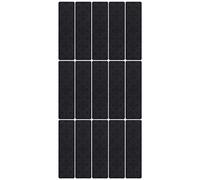 Peldaños de escalera antideslizantes |15 alfombrillas protectoras suaves y para el suelo |Peldaños antideslizantes para escalones de madera/seguridad del hogar |8 x 30 pulgadas, (Gray European