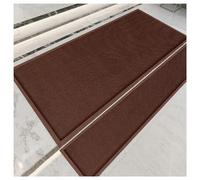 Peldaños de escalera antideslizantes for exteriores, tapete a juego for escalones de madera, tapete de aterrizaje de escalera antideslizante con respaldo de goma(Brown,160x200cm/63.0x78.7 inches)