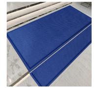 Peldaños de escalera antideslizantes for exteriores, tapete a juego for escalones de madera, tapete de aterrizaje de escalera antideslizante con respaldo de goma(Blue,40x120cm/15.7x47.2 inches)