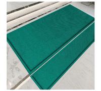 Peldaños de escalera antideslizantes for exteriores, tapete a juego for escalones de madera, tapete de aterrizaje de escalera antideslizante con respaldo de goma(Green,30x180cm/11.8x70.9 inches)