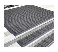 Peldaños de escalera for exteriores, tiras antideslizantes for escalones de 10"/24" for escaleras exteriores, alfombrillas antideslizantes for escaleras, resistentes a la intemperie(Color3,30x110cm)