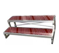 Peldaños de Escalera para Coros Comerciales, Escalones para Coros Escolares de 1, 2 O 3 Niveles, Atril para Fotos Grupales, Podio, Madera Contrachapada Multicapa para Aulas E Iglesias(120x60x40cm/47x2