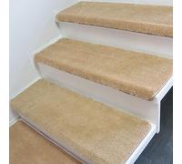peldaños de escaleras, 1 unidad, Baldosas de moqueta auto-adh. modernas/gruesas, anti-desl(B,80x24cm)