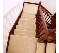 peldaños de escaleras, 5 alfombr. auto-adh. int., ideales escaleras/otras necesidades de(11,75 * 24+3cm)