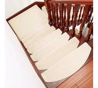 peldaños de escaleras, 5 alfombr. auto-adh. int., ideales escaleras/otras necesidades de(6,75 * 24+3cm)