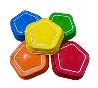 Peldaños flexibles para salas de juegos, terrenos y fiestas, destacando música sincronizada consecuencias de luz para entretenimiento familiar participativo, musicales participativos, piedras de paso