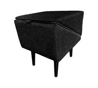 Peldaños para perros para cama - madera, tela de 11,81 x 11,81 x 13,78 pulgadas | rampa plegable antideslizante para perros | Escalera para perros multifuncional escalón de gatitos | Silla de sofá