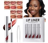 Pele el brillo de labios, el brillo de labios impermeable,5X MAJERES DE MUJERES PEEL OFF LIP GLOSS | Cosméticos cotidianos de color largo altamente pigmentado para viajar, boda