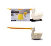 PELEG DESIGN Pelix Portaesponjas y Soporte para Bayeta en Forma de Pelícano con Ventosa - Organizador de Fregadero 2 en 1 - Accesorio de Cocina
