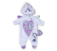 Pelele BABY born Unicornio 43 cm con Capucha y Alas