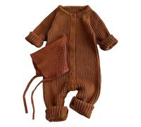 Pelele Bebe - Body De Punto Para Bebé De French Manor, Mono Acogedor Para Bebé, Mono Cálido Para Niño, Hilo Suave