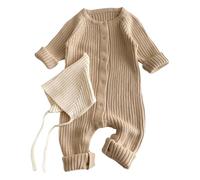 Pelele Bebe - Body De Punto Para Bebé De French Manor, Mono Acogedor Para Bebé, Mono Cálido Para Niño, Hilo Suave