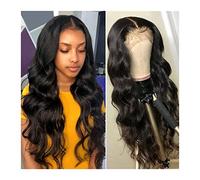 Pelera Brasileño Oda del cuerpo Body Lace Front Wig 13x4 × 1 T PARTE LACE PELIZACIÓN Frontal con cabello para bebés Lace medio marrón de 10-30 pulgadas Pelucas de encaje humano para mujeres pelucas