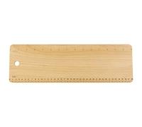 Pelera de pan, tablas de volteo de pan francés de 15x5x0.2 pulgadas con escala, tablero de transferencia de masa de madera natrual para herramientas para hornear, pelar