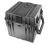 Peli 0340 contenedor Protector con Asas Grandes y robustas para el Transporte de Equipos Profundos, IP67 estanco, 96L de Capacidad, Fabricado en EE.UU., sin Espuma, Color Negro (0340-001-110E)