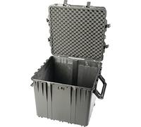 PELI 0370 Maleta Grande Cuadrada de Polipropileno para el Transporte de Equipos frágiles, IP67 estanca y Resistente al Polvo, 227L de Capacidad, Fabricada en EE.UU., sin Espuma, Color Negro