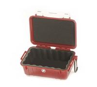 PELI 1050 Micro Case - Maleta Protectora Pequeña; Protección Superior para Equipos Valiosos como cámaras de acción, baterías y Tarjetas SD; Resistente al Agua, Resistente al Polvo y a Pruebas de