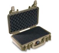 PELI 1170 Maleta Protector; Protección Superior para Equipos valiosos como cámaras, ópticas, Drones; Resistente al Agua y al Polvo; Volumen 3 L; Configuración: con Espuma; Color: Beige