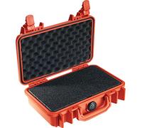 PELI 1170 Maletín Protector Resistente al Aqua y a Prueba de Golpes para Equipos frágiles Incluso de Cristal, IP67 estanco, 7L Capacidad, Fabricado en EE.UU., con Espuma Personalizable, Color nar3L