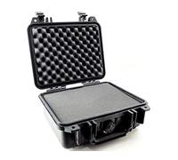 Peli 1200 - Maleta rígida con espuma protectora, negro