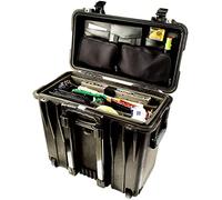 PELI 1446 Set de Divisores Acolchados Y Organizador de Tapa para Material de Oficina, Accesorio Original para Maletas Protector, Compatible 1440, Color: Negro