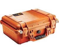 PELI 1450 Maletín técnico resistente al agua, al polvo y a los impactos para equipos profesionales, IP67 estanco e impermeable al polvo, 31L capacidad, fabricado en Alemania, sin espuma, color nar15L