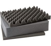 Peli 1451 Set de espumas de repuesto, accesorio original para maletas Peli Protector, compatible con: Peli 1450, color: negro