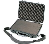 PELI 1470 Maletín para Port 11L de Polipropileno Resistente a los Impactos, IP67, 19L de Capacidad, con Espuma Personalizable, Negro