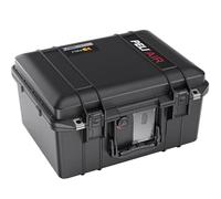 PELI 1507 Air Maleta Ligera para cámara DSLR, estabilizador Gimbal y Otros Equipos frágiles, estanca e Impermeable al Polvo, 24L de Capacidad, Fabricada en EE.UU, sin Espuma, Color Negro