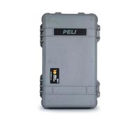 PELI 1510 Maleta de Cabina; Protección Superior para Cámaras, Drones & Ópticas; Resistente al Agua & Polvo; Volumen 27 L; Configuración: con Espuma; Color: Plata