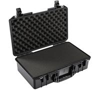 PELI 1525 Air Maleta Protectora Ligera para cámaras DSLR y Equipos ópticos, estanca e Impermeable al Polvo, 26L de Capacidad, Fabricada en EE.UU., con Espuma Personalizable, Color Negro