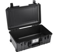 Peli 1535 Air - Maleta de viaje ligera para protección fiable del equipo de la cámara, resistente al agua y al polvo, 27 L de volumen, sin relleno de espuma, color negro