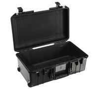 PELI 1535 Air Maleta Trolley Ultra Resistente y Ligera Para Cámaras y Sistemas ópticos, Estanca e Impermeable al Polvo, 27L de Capacidad, Fabricada en EE.UU., sin Espuma, Negro