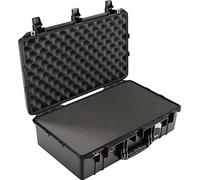 PELI 1555 Air Maleta Trolley Ligera Profesional para cámaras y Sistemas ópticos, estanca e Impermeable al Polvo, 36L de Capacidad, Fabricada en EE.UU., con Espuma Personalizable, Color Negro
