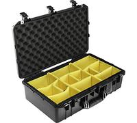 PELI 1555 Air Maleta Ultra Resistente y Ligera para Equipos fotográficos Profesionales, estanca e Impermeable al Polvo, 36L de Capacidad, Fabricada en EE.UU., con divisores Acolchados, Color Negro