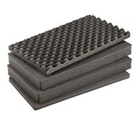 Peli 1555AirFS Set de espumas de Repuesto, Accesorio Original para Maletas Peli Air, Compatible con: Peli Air 1555, Color: Negro