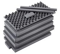 Peli 1606AirFS Set de espumas de Repuesto, Accesorio Original para Maletas Peli Air, Compatible con: Peli Air 1606, Color: Negro