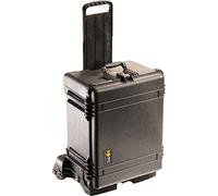 Peli 1620M contenedor Todoterreno estanco con Ruedas de Alta Resistencia, IP57 estanco e Impermeable al Polvo, 72L de Capacidad, Fabricado en EE.UU., con Espuma Personalizable, Color Negro