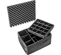 PELI 1625 Set de Divisores Acolchados, Accesorio Original para Maletas Protector, Compatible 1620, Color: Negro/Amarillo