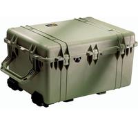 PELI 1630 Maleta Protección: cámaras DSLR, Drones y Lentes. Resistente al Agua y Polvo. Volumen: 148L. Configuración: Sin Espuma. Color: Verde Oliva.