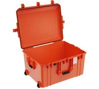 Peli 1637 Air Maleta Protectora Ligera con Ruedas para Drones y Equipos fotográficos, estanca e Impermeable al Polvo, 89L de Capacidad, Fabricada en EE.UU., sin Espuma, Color Naranja