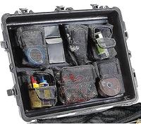 PELI 1639 Organizador de Tapa, Accesorio Original para Maletas Protector, Compatible 1630, Color: Negro