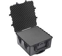 PELI 1640 Maleta de Transporte Resistente, IP67 Resistente al Agua y al Polvo, Volumen 130 L, Fabricada en Estados Unidos, con Espuma Interior (Personalizable), Negro
