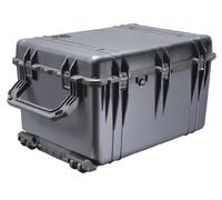 PELI 1660 Maleta estanca Grande con Ruedas para Transporte de Equipos electrónicos, ópticos y fotográficos, IP67 Resistente al Agua, 160L de Capacidad, Fabricada en Alemania, sin Espuma, Color Negro